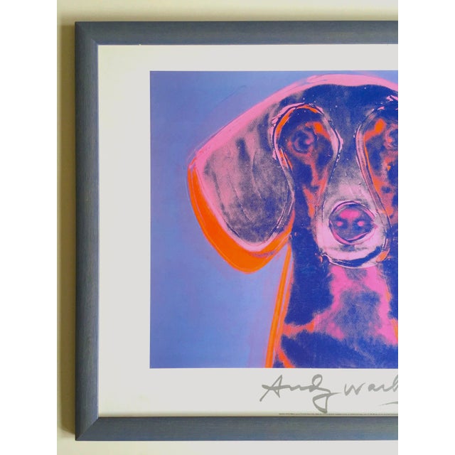 Andy Warhol Foundation Vintage 1998 Rare Lithograph Print Framed Poster Portrait Of Maurice 1976 Chairish