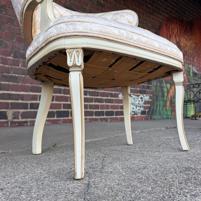 Pair of Louis XV Style French Accent Chairs For Sale - Image 11 of 12