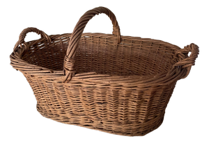 Basket with Large Handle, 1890s