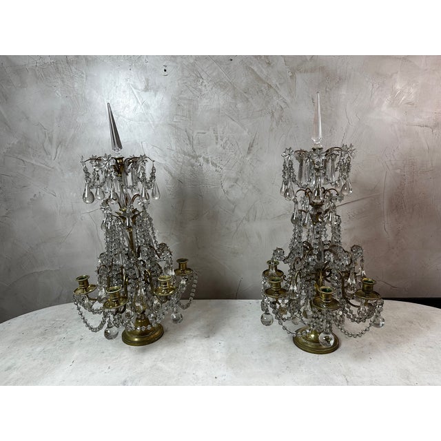 Antique Louis XVI Girandoles, 1890, Set of 2 For Sale - Image 15 of 15
