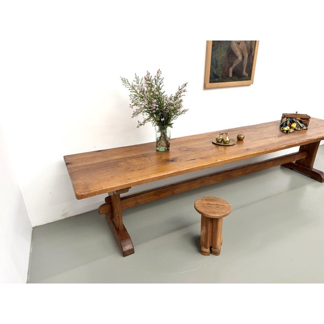 Antique Monastery Table in Oak, 1900 For Sale - Image 15 of 18
