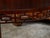 Wood English Mahogany 19th Century Demi-Lune Console Table with Tambour Sliding Doors For Sale - Image 7 of 12