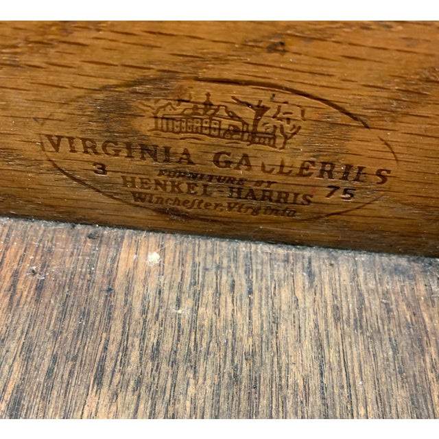 American Henkel Harris Virginia Galleries Nightstand Cabinet For Sale - Image 3 of 4