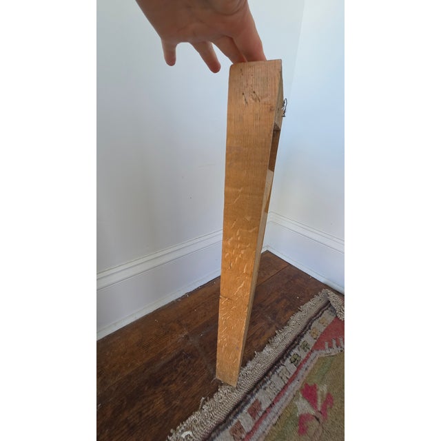 Vintage Wooden Champagne Riddling Rack With Taittinger Lettering For Sale - Image 9 of 15