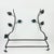 Hand Forged Iron Wall Towel Rack (82cm) Antique Copper Branch Design with Glass Bead Leaves For Sale - Image 10 of 10