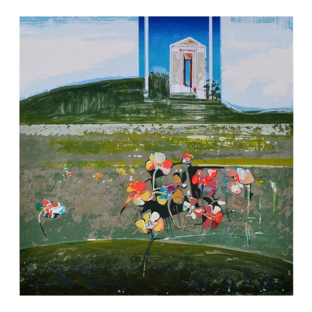 Luigi Rincicotti, I Dodici Mesi 'May' Lithograph For Sale