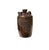 Abstract Vintage Earthy Dark Brown Village Rural Pottery Ceramic Pot Vase For Sale - Image 3 of 5