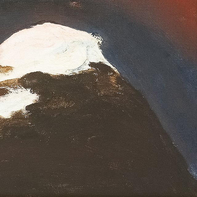 Snow-Covered Mountain - Virginia Cohn Parkum, C. Unknown For Sale In San Diego - Image 6 of 8