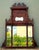 Wood Vintage Eastlake Carved Wood Mantle Mirror For Sale - Image 7 of 17