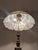 Tiffany Style Brass Table Lamp For Sale - Image 18 of 18