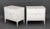 White Ercole Home "Milano" White Painted Nightstands, 2 For Sale - Image 8 of 9