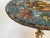French Beaded Top Wrought Iron Table by Maison Huret, Circa 1865 For Sale - Image 4 of 15