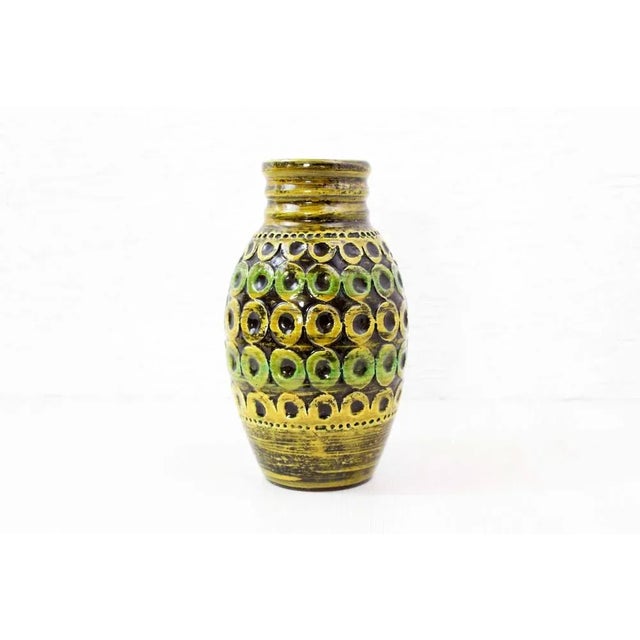 1960s Italian Ceramic Vase by Aldo Londi for Bitossi, 1960s For Sale - Image 5 of 11