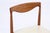 Wood Mid-Century Danish Teak and Leather Bambi Series Chairs by Rolf Rastad & Adolf Relling for Gustav Bahus, Set of 4 For Sale - Image 7 of 13