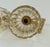Art Deco Italian Murano Crystal Glass and Brass Wall Sconces, 1990s, Set of 2 For Sale - Image 11 of 14