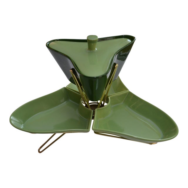 Mid 20th Century Santa Anita Ware California Modern Serving Dish - 6 Pieces For Sale