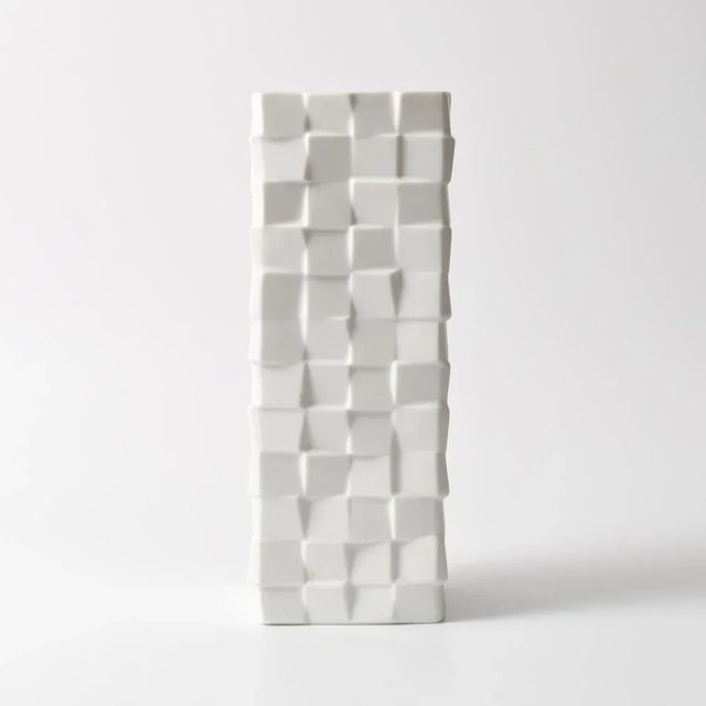 Op Art Vase in Porcelain from Scherzer, 1960s For Sale - Image 10 of 10