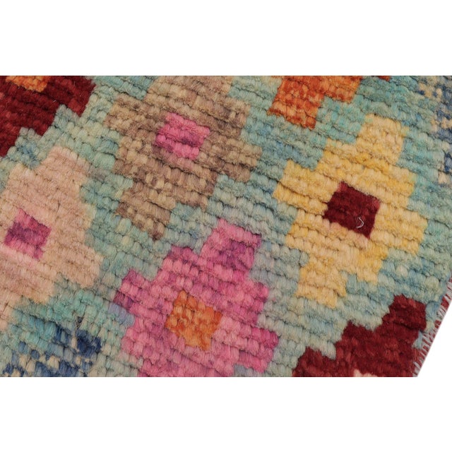 Late 20th Century Contemporary Balochi Jayvon Hand Knotted Wool Rug - 3'2'' X 4'10'' For Sale - Image 5 of 10