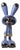 Vintage Coniglieschio Model Sculpture in Glazed Ceramic by Massimo Giacon for Studio Superego, 1990s For Sale