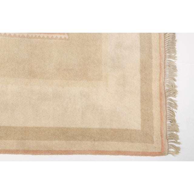 Anatolian Floral Handknotted Carpet For Sale - Image 4 of 9