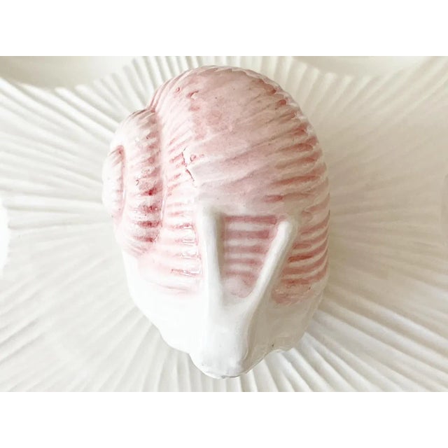 Bordallo Pinheiro Italian Ceramic Snail Caviar Server For Sale - Image 4 of 10