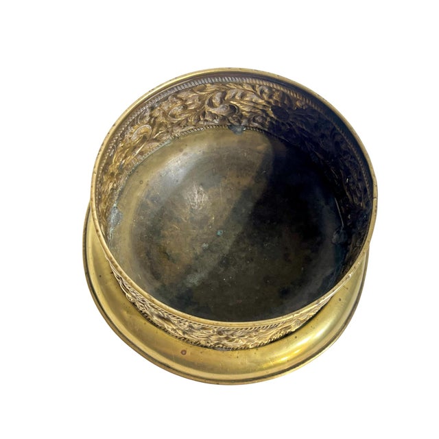 Antique English Bobbin-Turned Oak Umbrella & Cane Stand With Brass Liner For Sale - Image 14 of 16