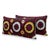 This beautiful 15'' x 33'' & 16'' x 33'' hand-embroidered Suzani pillow cover set was made from authentic Uzbek cotton...