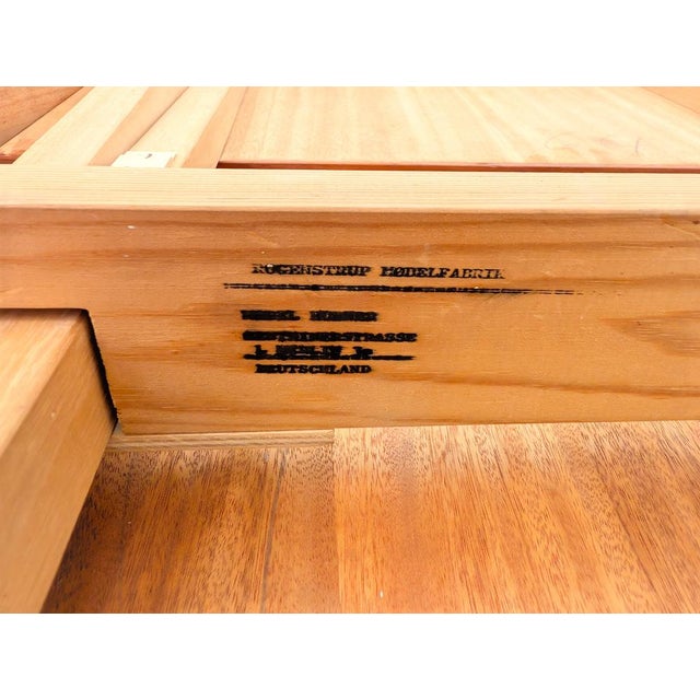 Brown Mid-Century Danish Extendable Dining Table in Teak from Rogenstrup For Sale - Image 8 of 14