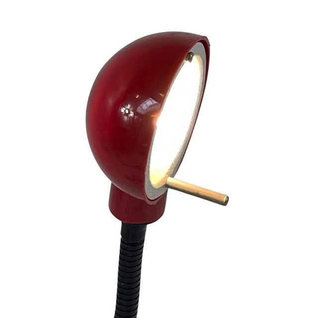 Postmodern Desk Lamp with Adjustable Gooseneck For Sale - Image 4 of 7