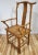Chinese Early 19th C Carved Elm Wood Yoke Chair Armchair For Sale - Image 4 of 15