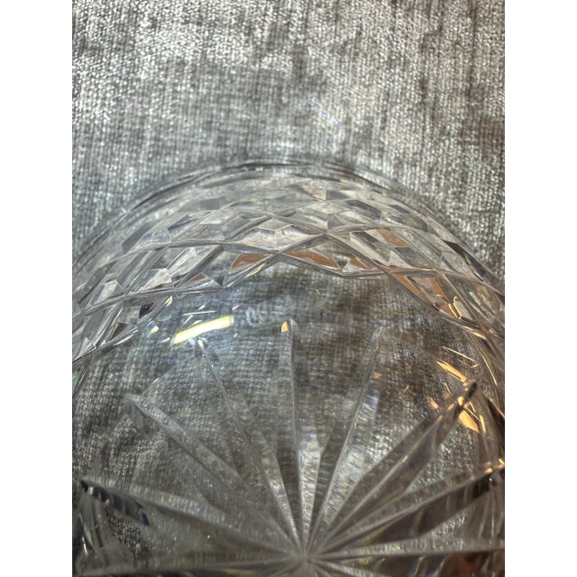 1970s Waterford Crystal Glandore Pattern Bowl For Sale In Denver - Image 6 of 6