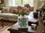 Chinese Flower Ding Vase Graphic Rectangular Porcelain Tea Caddy Jar For Sale In San Francisco - Image 6 of 10
