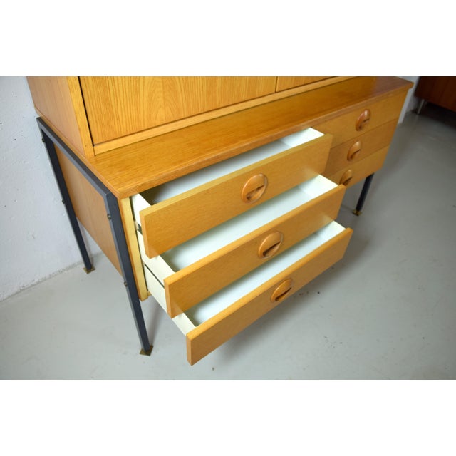 Vintage Chest of Drawers in Ash from Veb Deutsche Hellerau Werkstätten, 1974 For Sale - Image 4 of 8