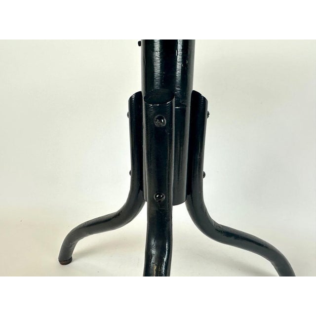 1950s Vintage Industrial Swivel Stool, 1950s For Sale - Image 5 of 13