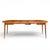 Gio Ponti for Singer & Sons Model 2135 Mid Century Walnut Expanding Dining Table With 4 Leaves For Sale - Image 16 of 18