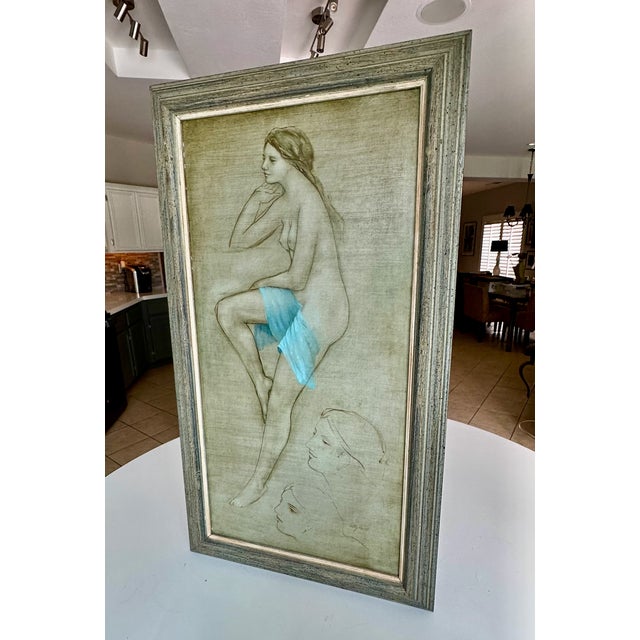 Betty Jo Frost (1930-2011) Oil Painting Female Nude, Framed For Sale In Palm Springs - Image 6 of 17