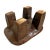 Mid 20th Century Vintage Lobi Wood Stool For Sale - Image 5 of 7