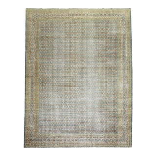 Late 19th Century Zabihi Collection Persian Tabriz Carpet - 9'9" x 12'7" For Sale