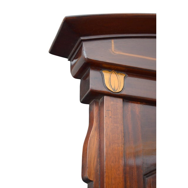 Antique Art Nouveau Cabinets, Set of 2 For Sale - Image 13 of 18