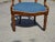 A Louis-Philippe period gondola armchair, traditionally made in France (circa 1850). The frame is solid walnut with a...