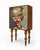 Contemporary Limited Edition Contemporary Hand-Painted Artist-Made Bar Cabinet For Sale - Image 3 of 10