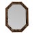 Vintage Large Octagonal Mirror For Sale