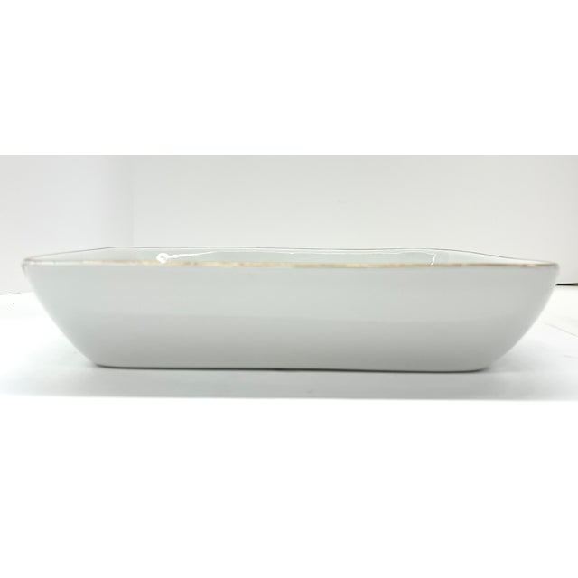 Vintage New Old Stock New In Box Royal Worcester Oven To Tableware Evesham Gold Rectangular Porcelain Buffet Dish - Signed...