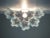 2010s Pair of Murano Glasses Tube Wall Sconces 5 Blue Glass Tubes, Handmade in Murano For Sale - Image 5 of 11