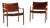 Premier 69 Armchairs in Oak and Cognac Leather by Per-Olof Scotte for Mobel Ikea, 1960s, Set of 2 For Sale