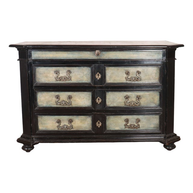 Italian Painted Commode, 18th Century For Sale