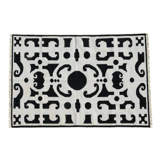 Mia Rug, 4x6, Black For Sale