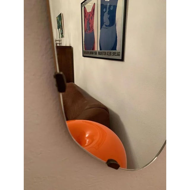 Rockabilly Asymmetric Mirror, 1960s For Sale - Image 4 of 8