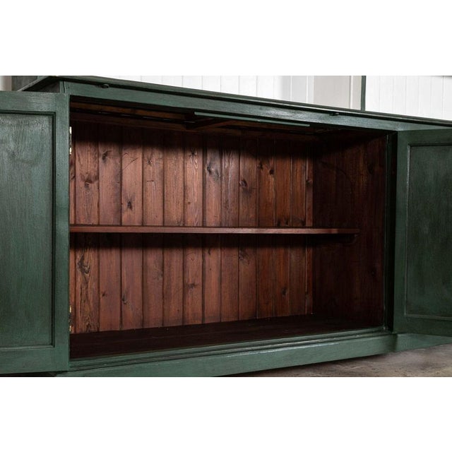 Antique English Painted Pine Bookcase, 1890 For Sale - Image 13 of 16
