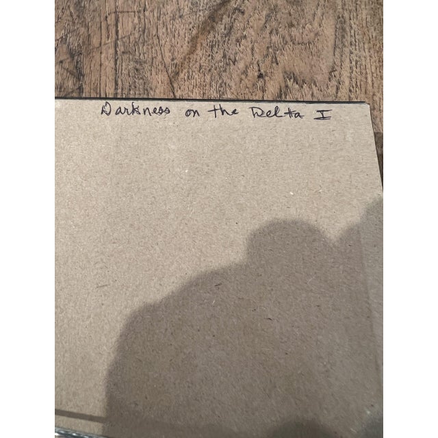 Paper Darkness on the Delta I by Lee Malouf For Sale - Image 7 of 7